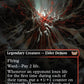 (006) Magic The Gathering Commander: Duskmourn: House of Horror Single: Valgavoth, Harrower of Souls  Mythic