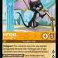 (009/204) Lorcana Archazia's Island Single: Mittens - Sassy Street Cat Holo Rare
