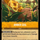 (041/204) Lorcana Archazia's Island Single: Amber Coil  Uncommon