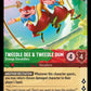 (103/204) Lorcana Archazia's Island Single: Tweedle Dee & Tweedle Dum - Strange Storytellers  Uncommon