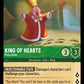 (111/204) Lorcana Archazia's Island Single: King of Hearts - Picky Ruler Holo Rare