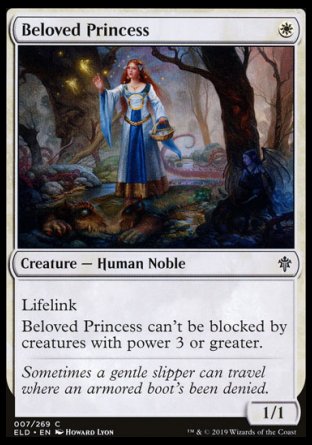 (007/269) Magic The Gathering Throne of Eldraine Single: Beloved Princess  Common