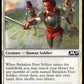 (007/280) Magic The Gathering Core 2020 Single: Battalion Foot Soldier Holo Common