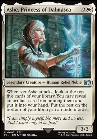 (007) Magic The Gathering Magic: The Gathering - FINAL FANTASY Single: Ashe, Princess of Dalmasca  Uncommon