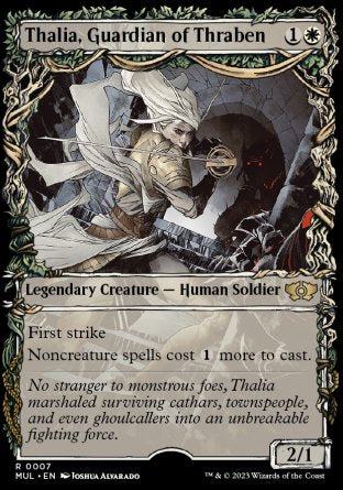(007) Magic The Gathering Multiverse Legends Single: Thalia, Guardian of Thraben (V.1)  Rare