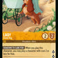 (011/204) Lorcana Reign of Jafar Single: Lady - Family Dog Holo Rare