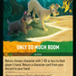 (041/204) Lorcana Reign of Jafar Single: Only So Much Room Holo Uncommon