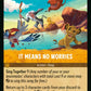 (042/204) Lorcana Reign of Jafar Single: It Means No Worries (V.1) Holo Rare