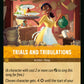 (043/204) Lorcana Reign of Jafar Single: Trials and Tribulations  Uncommon