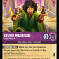 (051/204) Lorcana Reign of Jafar Single: Bruno Madrigal - Single-Minded Holo Common