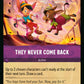 (078/204) Lorcana Reign of Jafar Single: They Never Come Back Holo Uncommon