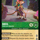 (086/204) Lorcana Reign of Jafar Single: Basil - Undercover Detective  Rare