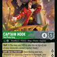 (109/204) Lorcana Reign of Jafar Single: Captain Hook - The Pirate King (V.1)  Rare