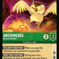 (113/204) Lorcana Reign of Jafar Single: Archimedes - Resourceful Owl  Rare