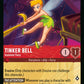 (136/204) Lorcana Reign of Jafar Single: Tinker Bell - Insistent Fairy Holo Legendary