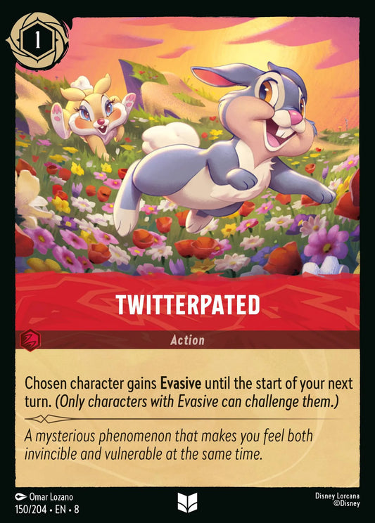 (150/204) Lorcana Reign of Jafar Single: Twitterpated  Uncommon