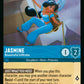 (162/204) Lorcana Reign of Jafar Single: Jasmine - Resourceful Infiltrator Holo Common
