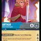 (168/204) Lorcana Reign of Jafar Single: Arthur - Determined Squire Holo Uncommon