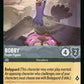 (182/204) Lorcana Reign of Jafar Single: Bobby - Purple Pigeon  Common