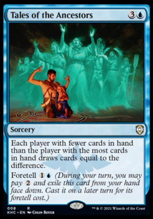(008) Magic The Gathering Commander: Kaldheim Single: Tales of the Ancestors  Rare