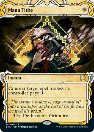 (008) Magic The Gathering Mystical Archive Single: Mana Tithe (V.3)  Rare