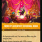 (030/204) Lorcana Fabled Single: World's Greatest Criminal Mind Holo Uncommon