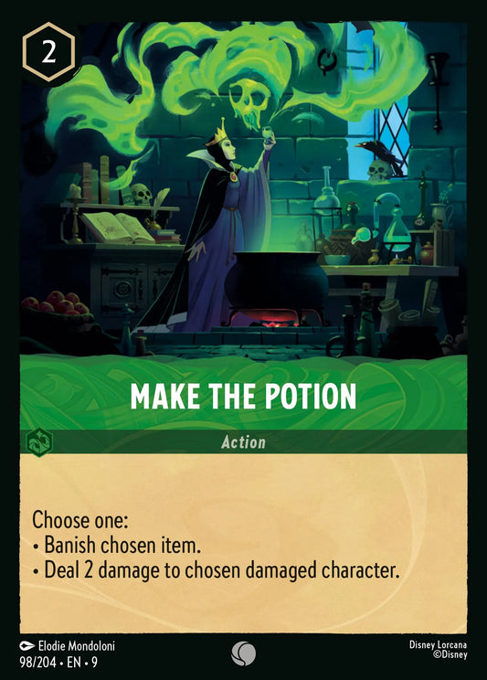 (098/204) Lorcana Fabled Single: Make the Potion Holo Common