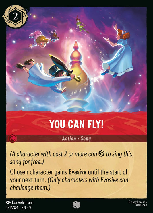 (131/204) Lorcana Fabled Single: You Can Fly  Common