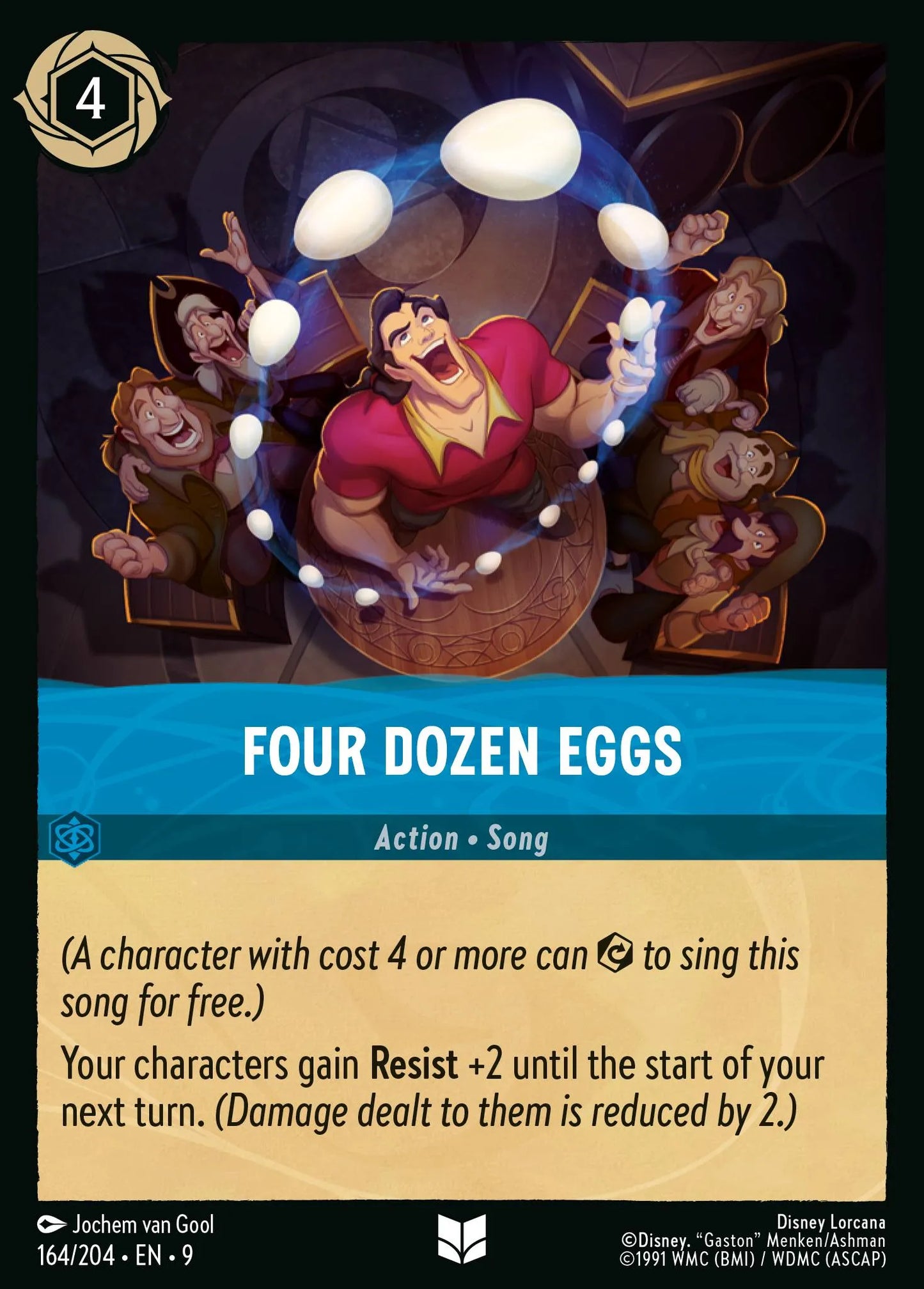 (164/204) Lorcana Fabled Single: Four Dozen Eggs Holo Uncommon