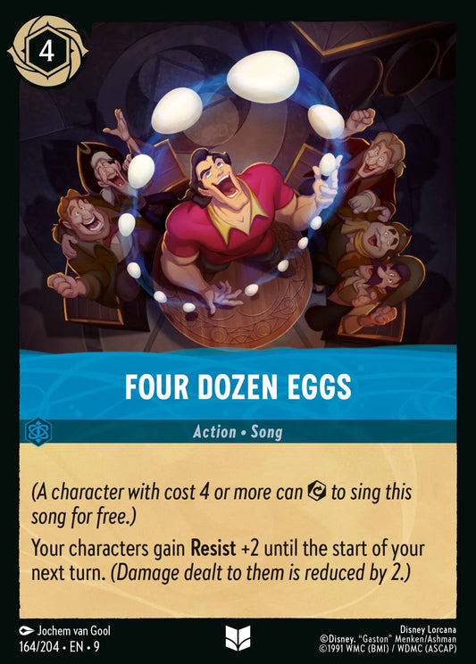 (164/204) Lorcana Fabled Single: Four Dozen Eggs Holo Uncommon