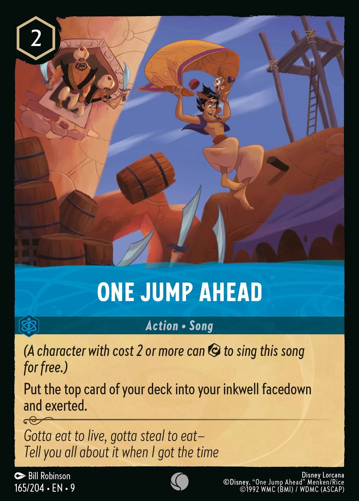 (165/204) Lorcana Fabled Single: One Jump Ahead  Common