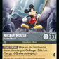 (185/204) Lorcana Fabled Single: Mickey Mouse - Standard Bearer (V.1) Holo Common
