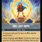 (197/204) Lorcana Fabled Single: One Last Hope (V.1)  Rare