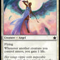 (009) Magic The Gathering Magic: The Gathering Foundations Single: Dazzling Angel  Common