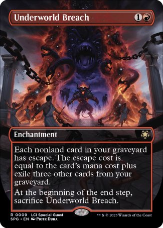 (009) Magic The Gathering Special Guests Single: Underworld Breach Holo Rare