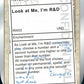 (009/096) Magic The Gathering Unsanctioned Single: Look at Me, I'm R&D  Rare