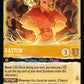 (002/204) Lorcana Whispers in the Well Single: Gaston - Frightful Bully (V.1)  Uncommon