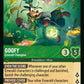 (091/204) Lorcana Whispers in the Well Single: Goofy - Emerald Champion Holo Rare