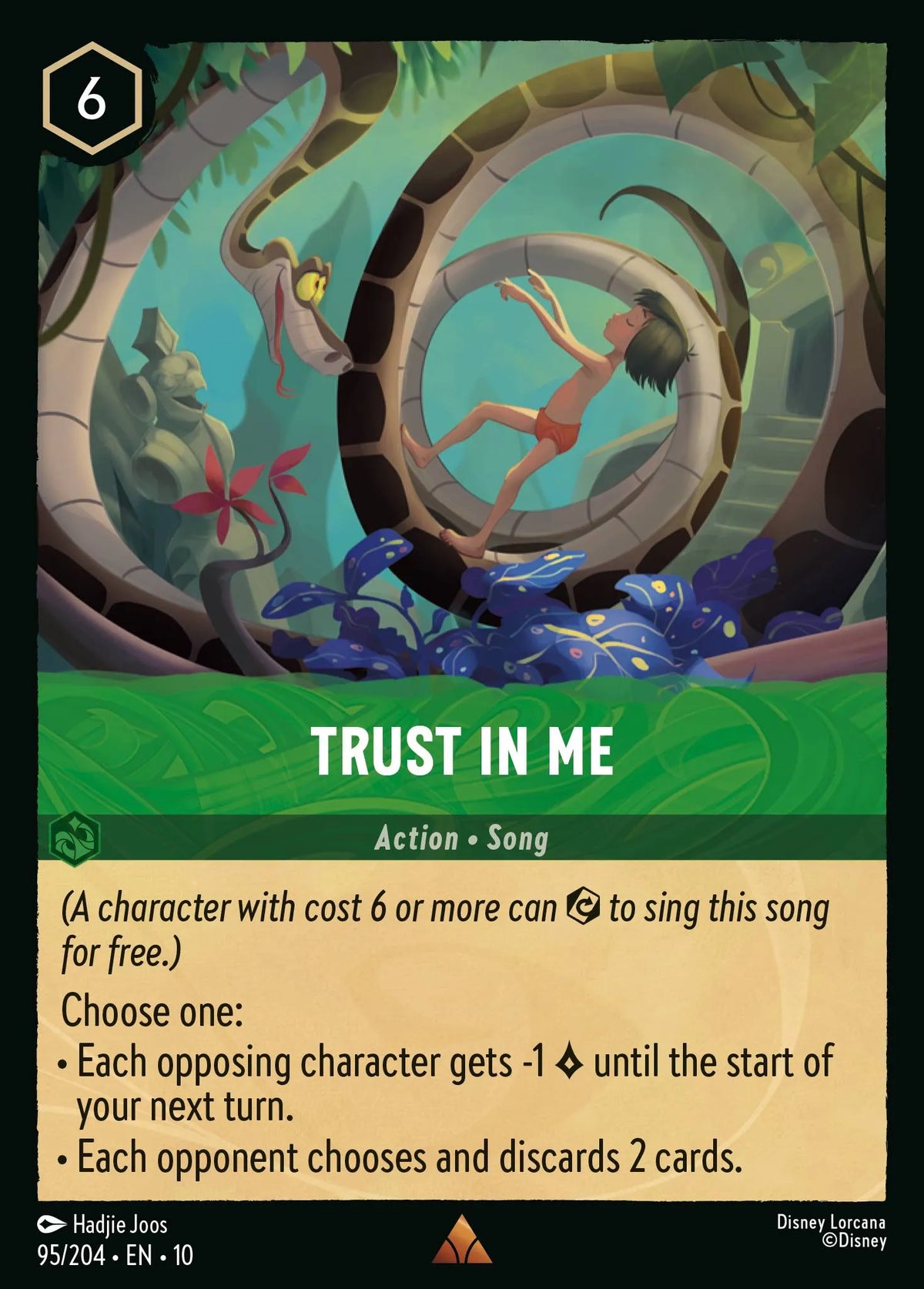 (095/204) Lorcana Whispers in the Well Single: Trust In Me Holo Rare