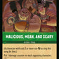 (097/204) Lorcana Whispers in the Well Single: Malicious, Mean, and Scary (V.1) Holo Uncommon