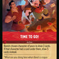 (131/204) Lorcana Whispers in the Well Single: Time to Go! Holo Uncommon