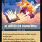 (197/204) Lorcana Whispers in the Well Single: He Hurled His Thunderbolt (V.1) Holo Uncommon