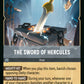 (200/204) Lorcana Whispers in the Well Single: The Sword of Hercules (V.1)  Rare