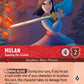 (215/204) Lorcana Whispers in the Well Single: Mulan - Standing Her Ground (V.2)  Epic