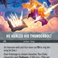 (222/204) Lorcana Whispers in the Well Single: He Hurled His Thunderbolt (V.2)  Epic
