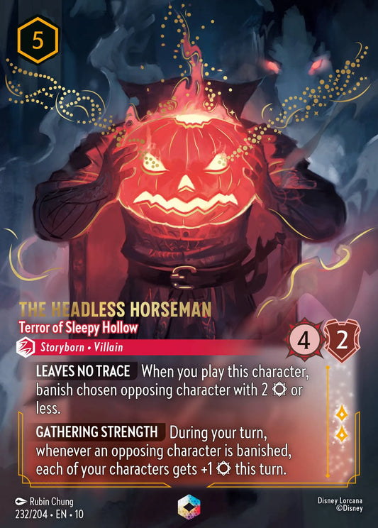 (232/204) Lorcana Whispers in the Well Single: The Headless Horseman - Terror of Sleepy Hollow (V.2)  Enchanted