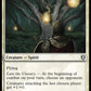 (010) Magic The Gathering Commander Legends: Battle for Baldur's Gate Single: Beckoning Will-o'-Wisp  Uncommon