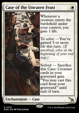 (010) Magic The Gathering Murders at Karlov Manor Single: Case of the Uneaten Feast Holo Rare