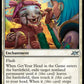(010) Magic The Gathering Unfinity Single: Get Your Head in the Game Holo Uncommon