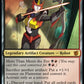 (010) Magic The Gathering Universes Beyond: Transformers Single: Flamewar, Brash Veteran // Flamewar, Streetwise Operative (V.1) Holo Mythic